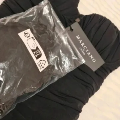 Robe noir bustier Marciano by Guess